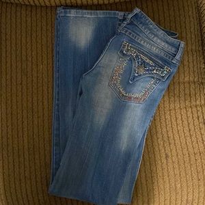 Barely worn rock 47 wranglers.